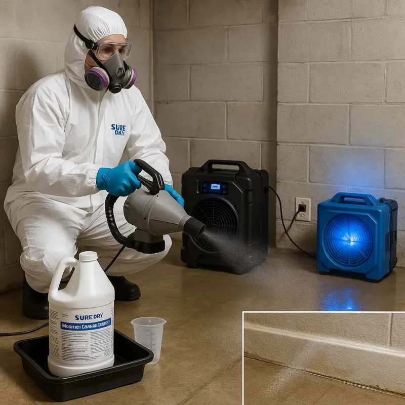 Sanitization and Odor Removal process in Williamsport, MD