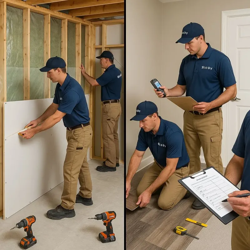 Repairs and Reconstruction process in Williamsport, MD